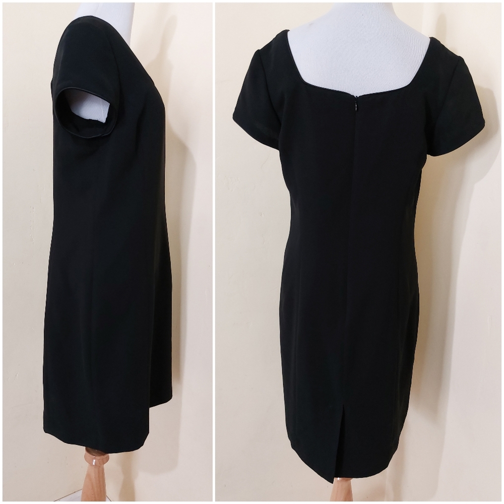 Vintage Amanda Smith 90s Simple Basic Little Blac… - image 5